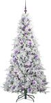vidaXL K&uuml;nstlicher Klappbarer Weihnachtsbaum Gr&uuml;n 180 cm PE und PVC 3397490