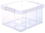 BigDean 2x Stabile Kunststoffbox Eurobox Dreh Stapelbar 44 x 35 x 24cm Passt in