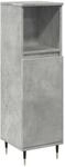 vidaXL Badschrank Betongrau 30x30x100 cm Holzwerkstoff 857204