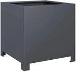 vidaXL Pflanzk&uuml;bel Anthrazit 40x40x40 Stahl 851203