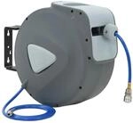 vidaXL Automatischer Druckluft-Schlauchaufroller 30 m 143256