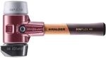 Halder Simplex Schonhammer &Oslash; 60 mm Gummi Schwarz TPE-mid Grau mit Standfu&szlig; Kurzer