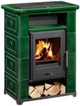 Wamsler Montafon Kaminofen Keramik Gr&uuml;n 9 kW