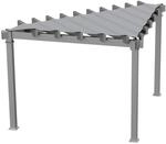 Sojag Pavillon Lima 1010 Lichtgrau 293,3 cm x 293,3 cm x 242,6 cm