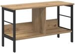 vidaXL B&uuml;cherregal Artisan-Eiche 82 x 32 x 47 cm Holzwerkstoff 884005