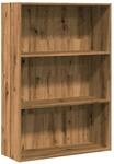 vidaXL B&uuml;cherregal Artisan-Eiche 80x30x114 cm Holzwerkstoff 857939