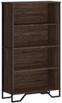 vidaXL B&uuml;cherregal Braun Eichen-Optik 80x31x137,5 cm Holzwerkstoff 848633