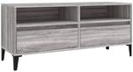 vidaXL TV-Schrank Grau Sonoma 100x34,5x44,5 cm Holzwerkstoff Modell 2