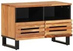 vidaXL TV-Schrank 70x34x46 cm Massivholz Akazie 377442