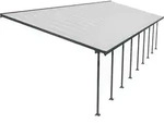 Palram - Canopia Terrassen&uuml;berdachung Feria Anthrazit 4x12.75