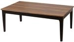 MCW Couchtisch M55 Sheesham Holz-Optik Dunkle Beine