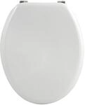 MSV WC-Sitz Cleo MDF 45 cm x 37 cm x 5,6 cm Wei&szlig;