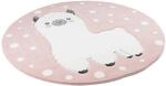Pergamon Kinder Teppich Maui Kids Alpaka Rund Rosa 120x120cm