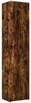 vidaXL Hochschrank Schmal R&auml;uchereiche 50x42,5x225 cm Holzwerkstoff 3281305