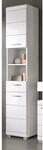 Inn.Furn Badezimmer Hochschrank in Wei&szlig; Hochglanz 37 x 191 cm Shawn