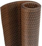 vidaXL Balkon-Sichtschutz Braun und Schwarz 1000x100 cm Poly Rattan 156264