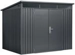 osoltus Premium Metall Ger&auml;tehaus Skylight 8 m&sup2; 280 x 300 cm