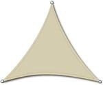 Siena Garden Solino Sonnensegel Ecru 3-eckig 3,6x3,6x3,6 m