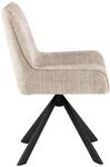 ebuy24 Eddie Esszimmerstuhl Chenille Beige