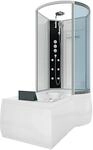 AcquaVapore Kombination Whirlpool Dusche K50-L02-WP Duschkabine Wanne 170x100