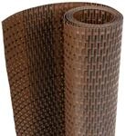 vidaXL Balkon-Sichtschutz Braun und Schwarz 600x100 cm Poly Rattan 156261
