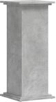 vidaXL Pflanzenst&auml;nder Betongrau 33x33x80 cm Holzwerkstoff 852972