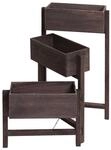 MCW Pflanzregal Standregal Grau-Braun