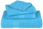 vidaXL Handt&uuml;cher 10 Stk T&uuml;rkis 50x100 cm 360 g/m&sup2; 100% Baumwolle 136976