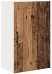 vidaXL K&uuml;chenwandschrank mit T&uuml;r Altholz 50 x 31 x 80 cm Holzwerkstoff 884692