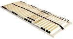 vidaXL Bett-Lattenrost Braun 140 x 190 cm Massivholz Buche 42015237