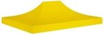 vidaXL Partyzelt-Dach 4,5x3 m Gelb 270 g/m&sup2; 315374