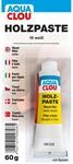 Clou Holzpaste wasserverd&uuml;nnbar Wei&szlig; 60 g