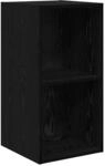 vidaXL TV-Schrank Schwarz Eichen-Optik 37 x 37 x 72 cm Holzwerkstoff 875080