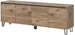 Inn.Furn TV-Lowboard in Eiche Viking 184 cm Delio
