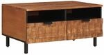 vidaXL Couchtisch Braun 80 x 54 x 40 cm Massivholz Mango 4017913