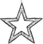 ECD Germany LED-Weihnachtsstern 38 cm 500 LEDs Extra-Warmwei&szlig; Metall
