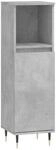 vidaXL Badschrank Betongrau 30x30x100 cm Holzwerkstoff 831552