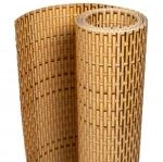 vidaXL Balkon-Sichtschutz Hellbraun 600x90 cm Poly Rattan 156275