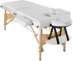 Tectake 2 Zonen Massageliege Set Suman Breite 59 cm Polsterung 7 5 cm Inklusive
