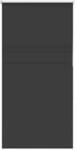 vidaXL Verdunkelungsrollo Schwarz 85x150 cm Stoffbreite 80,7 cm 4010865