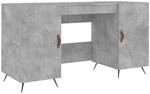 vidaXL Schreibtisch Betongrau 140x50x75 cm Holzwerkstoff 829520