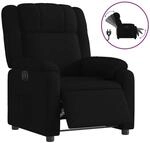vidaXL Relaxsessel Elektrisch Schwarz Stoff 3205180