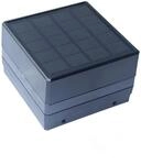 Home Deluxe Pfostenabdeckung Callux Cover mit Solar LED-Beleuchtung 3er Set