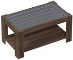 vidaXL LED-Couchtisch Braun Eichen-Optik 93x53x45 cm Holzwerkstoff 847559