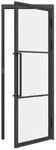 inova Loft Glast&uuml;r 709 x 1972 mm Klarglas 3 Felder DIN Rechts Komplettset...