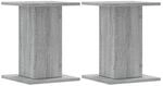 vidaXL Pflanzenst&auml;nder 2 Stk Grau Sonoma 30x30x40 cm Holzwerkstoff 3307851