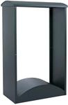 MCW Brennholzlager P77 Metall 160x98x50cm Gr&uuml;n
