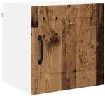 vidaXL K&uuml;chenwandschrank mit T&uuml;r Altholz 40 x 31 x 40 cm Holzwerkstoff 885241