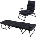 Mojawo 2 in 1 Gartenliege Ruheliege Sanit&auml;tsliege Liegebett G&auml;stebet...