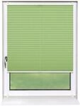Deco-Raum Plissee Basic ohne Bohren 85x210cm Gr&uuml;n Blickdicht Klemmfix